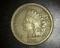 1860 Copper Nickel Indian Head Cent VF