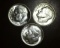 1951 P-D-S Lot of 3 Brilliant Uncirculated Dimes!