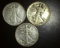 1923 S-1927 S-1928 S Walking Liberty Halves