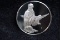 1973 Franklin Mint Marsh Hawk #34 Robert's Birds Proof .925 2.3 oz. Silver Art Medal