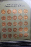 Antique Car Coin Collection Series 1 Framed 1901-1925