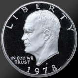1978 Eisenhower Ike Dollar Gem Proof Coin!
