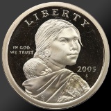 2005 Sacagawea Dollar Gem Proof Coin!