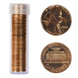 Roll of 1959 Proof Lincoln Cents