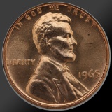 Roll of 1965 Proof Lincoln Cents