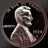 Roll of 1974 Proof Lincoln Cents