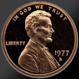 Roll of 1977 Proof Lincoln Cents