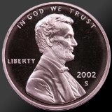Roll of 2002 Proof Lincoln Cents