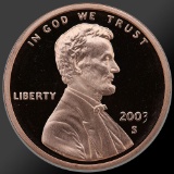 Roll of 2003 Proof Lincoln Cents