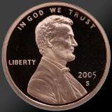 Roll of 2005 Proof Lincoln Cents