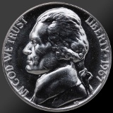 Roll of 1967 Proof Jefferson Nickels