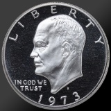 Roll of 1973 Proof Eisenhower Dollars