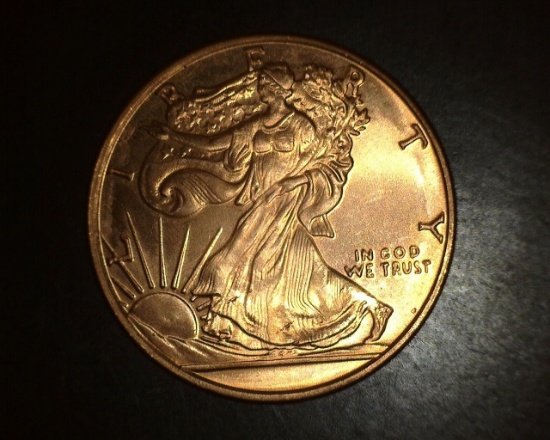 1 oz. Copper American Eagle BU