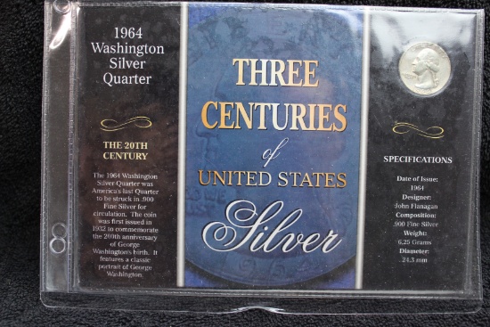 Three Centuries of United States Silver - The 20th Century Washington Quarter