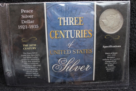 Three Centuries of United States Silver - The 20th Century Peace Dollar