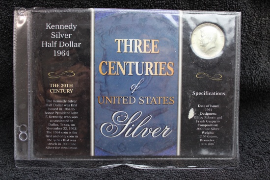 Three Centuries of United States Silver - The 20th Century Kennedy Half Dollar