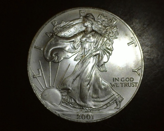 2001 1 oz. American Silver Eagle BU