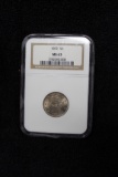 1892 Liberty Head V Nickel MS 63 NGC