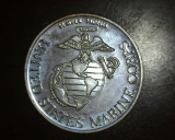 US Marines 1 oz. Silver Round BU