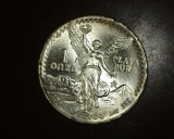 1985 Silver Mexico 1 Onza