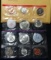 1960 Mint Set includes 10 coins original packaging