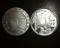 2- 1/2 oz Silver Indian Chiefs/ Buffalo Silver Rounds BU