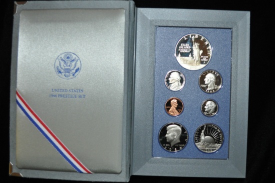 1986 United States Mint Prestige Proof Set