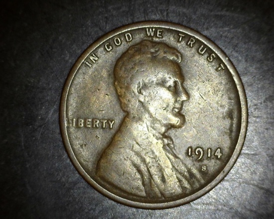 1914 S Lincoln Cent