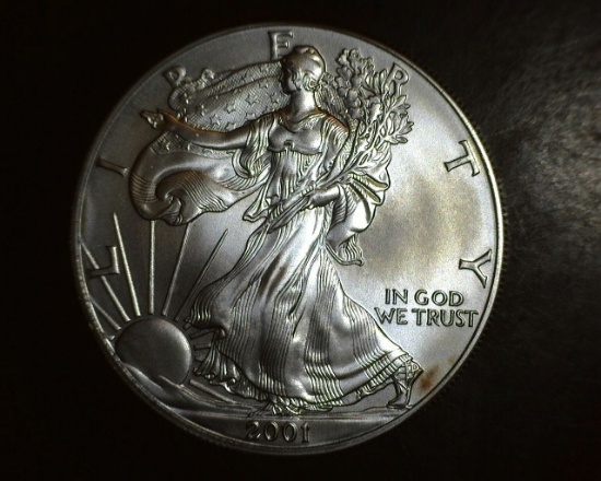 2001 1 oz. American Silver Eagle BU