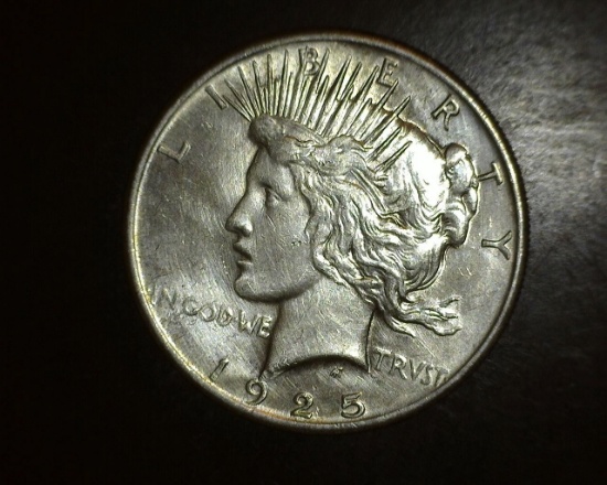 1925 Peace Dollar BU