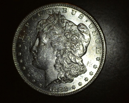 1882 S Morgan Dollar High MS