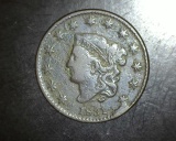 1831 Large Cent XF