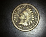 1861 Copper Nickel Indian Head Cent