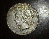 1926 Peace Dollar