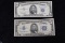 1934 & 1953 $5 Silver Certificates