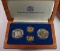 1987 Constitution 4 pc. Commemorative Set 2-$5 Gold , 2-$1 Silver Dollars OGP
