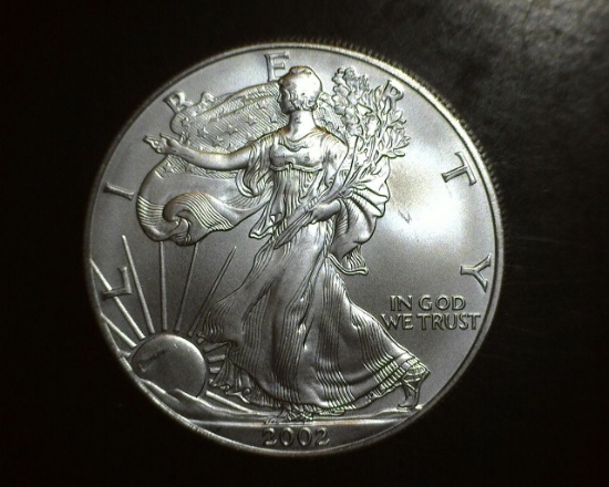 2002 1 oz. American Silver Eagle BU