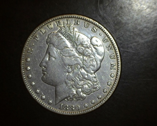 1880  Morgan Dollar