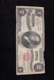 1891 $2 Silver Certificate 