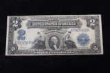 1899 $2 Silver Certificate Large Note