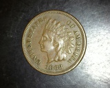 1868 Indian Head Cent VF+