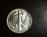 1940 Walking Liberty Half Dollar AU