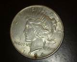 1934 D Peace Dollar AU
