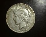 1934 D Peace Dollar