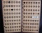 2 Raymond Wyatt Albums Lincoln Cents 1909-1952 Circ-BU (Total 123 coins)