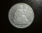 1874 Seated Liberty Half Dollar 2 yr Type Arrows