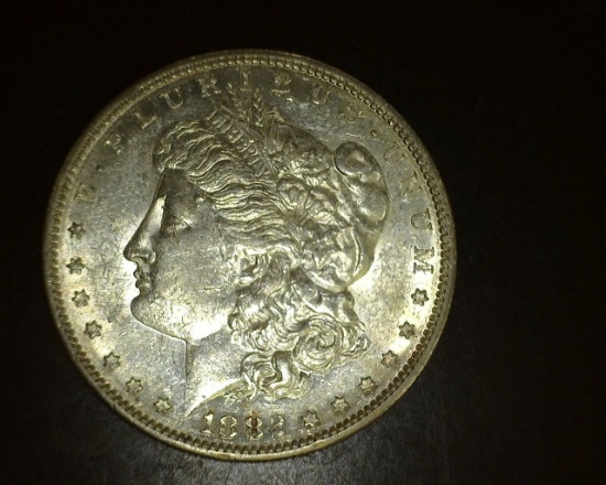 1882 S  Morgan Dollar BU