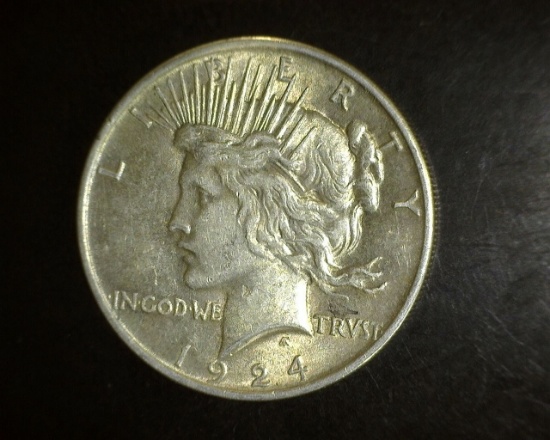 1924 Peace Dollar