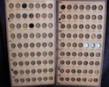 2 Raymond Wyatt Albums Lincoln Cents 1909-1952 Circ-BU (Total 123 coins)