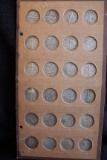 Raymond Wyatt Album Walking Liberty Halves 1939-1947  (Total 24 coins)